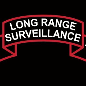 425th Infantry Regiment Flag b - Long Range Surveillance Scroll